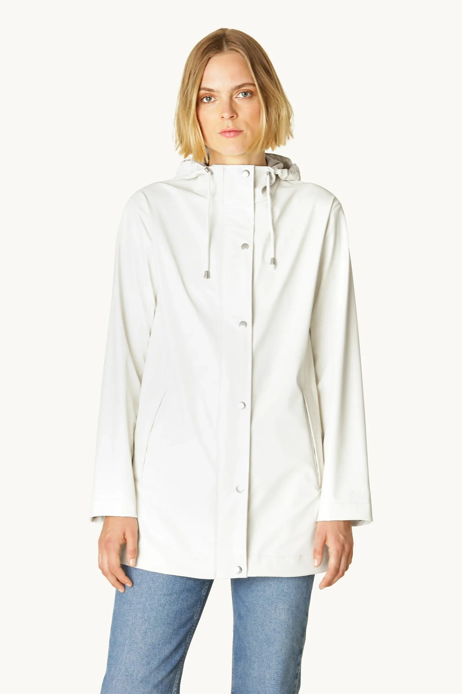 Ilse Jacobsen Rain Jacket - Milk Creme sold by Boutique with Grace product image thumbnail 3