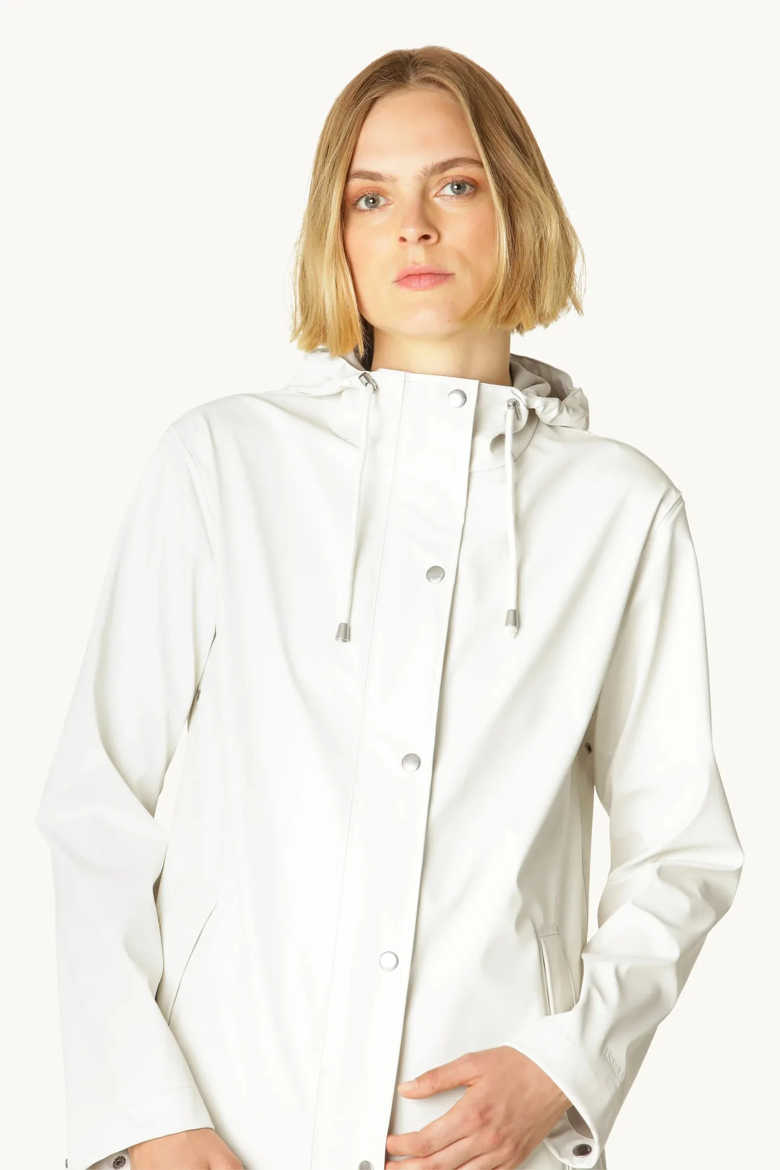 Ilse Jacobsen Rain Jacket - Milk Creme sold by Boutique with Grace product image thumbnail 5