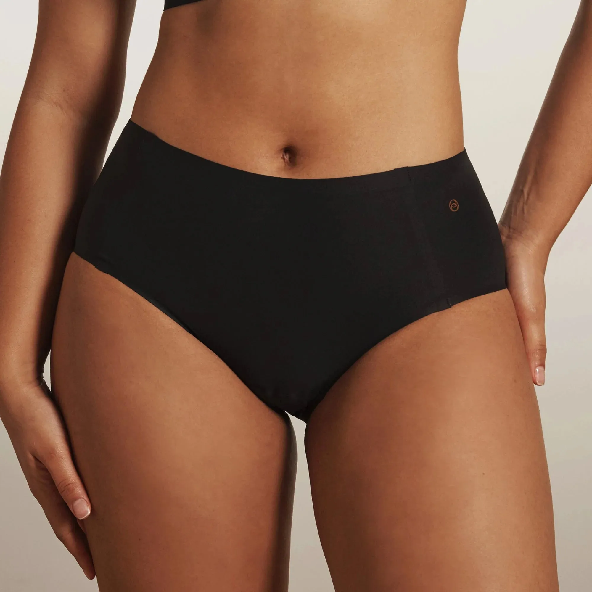 Evelyn & Bobbie High Waisted Retro Bikini - Black sold by Boutique with Grace