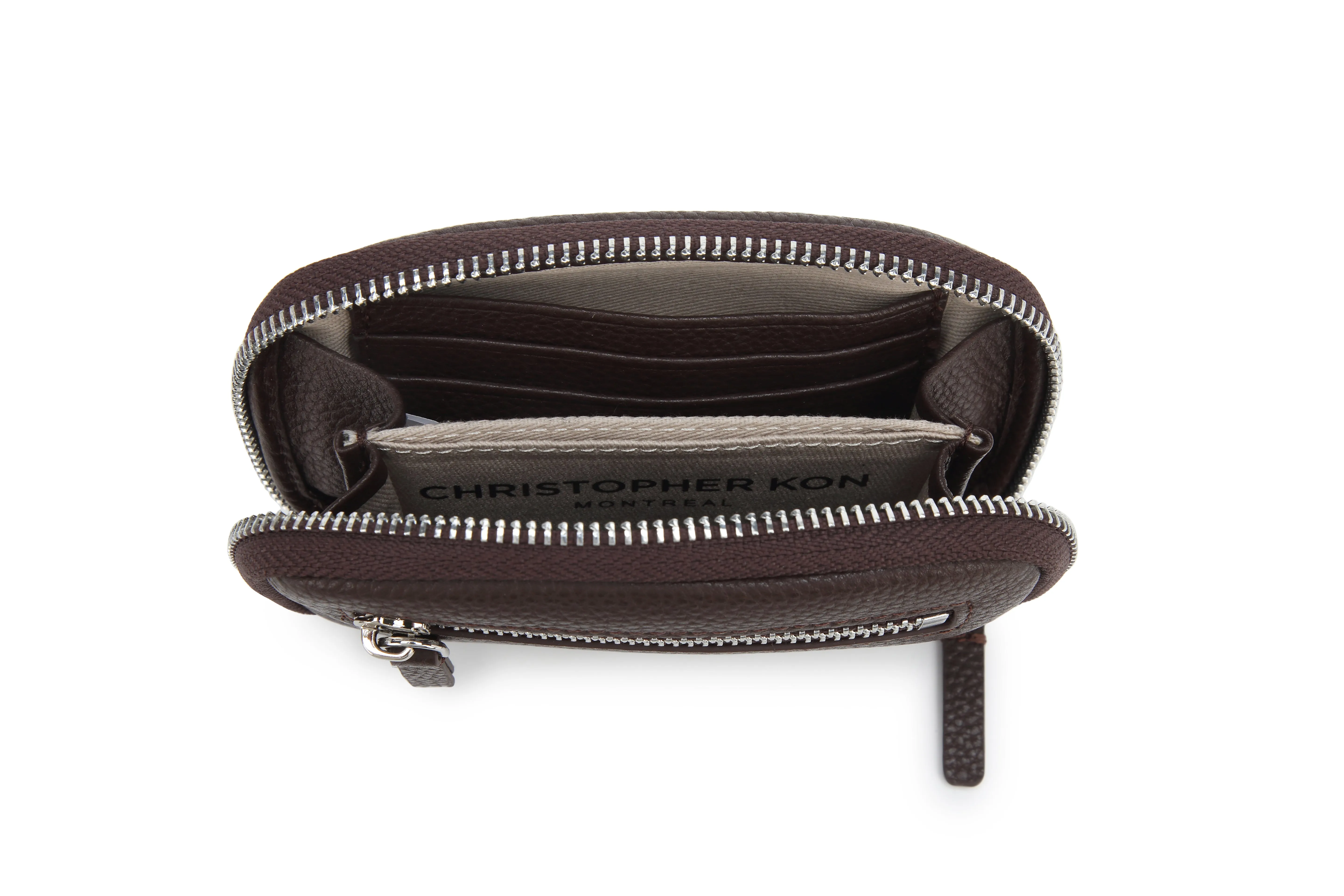 Christopher Kon Mini World Wallet - Chocolate sold by Boutique with Grace product image thumbnail 2