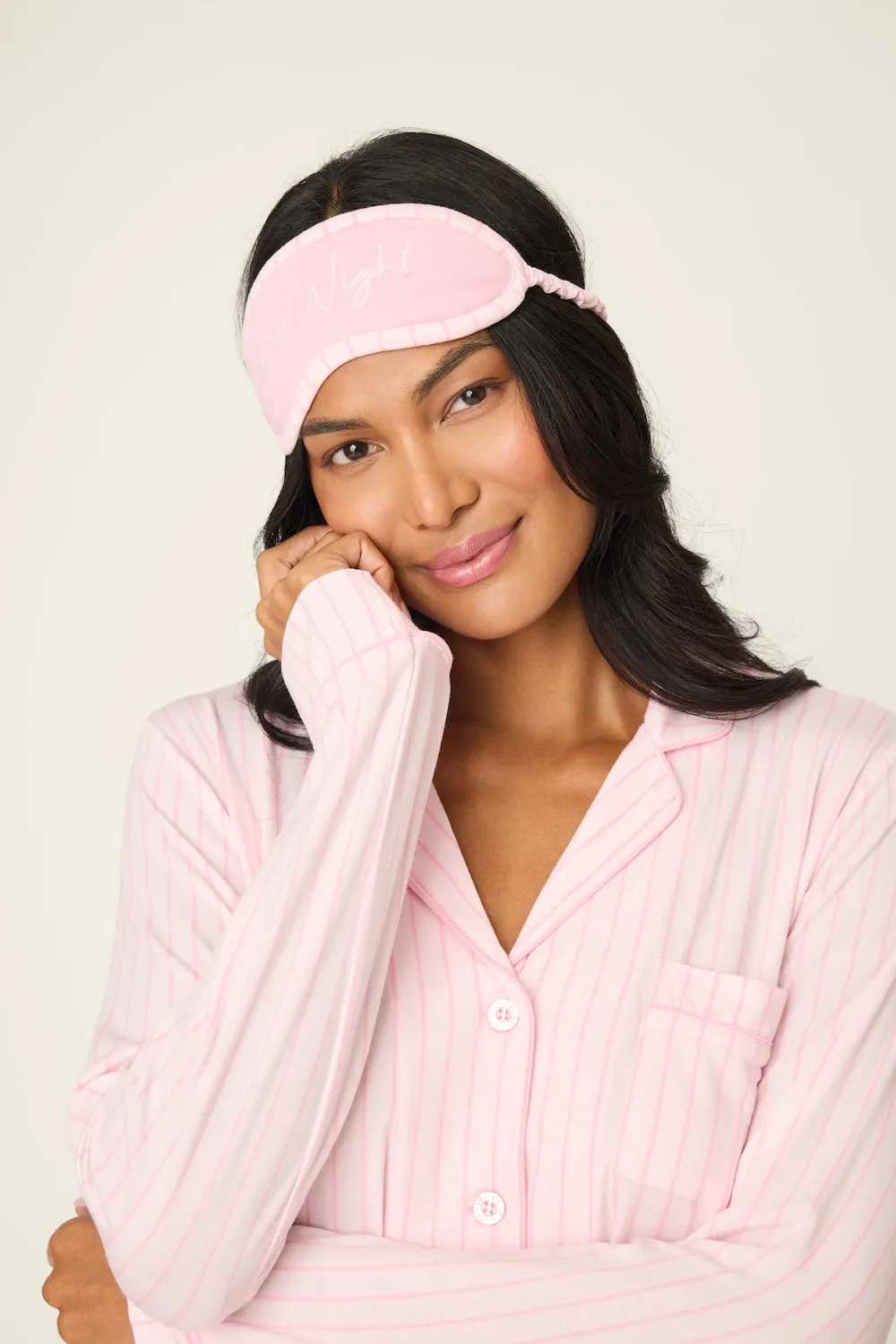 PJ Salvage Modal Basics PJ Set - Ballet Pink sold by Boutique with Grace product image thumbnail 4