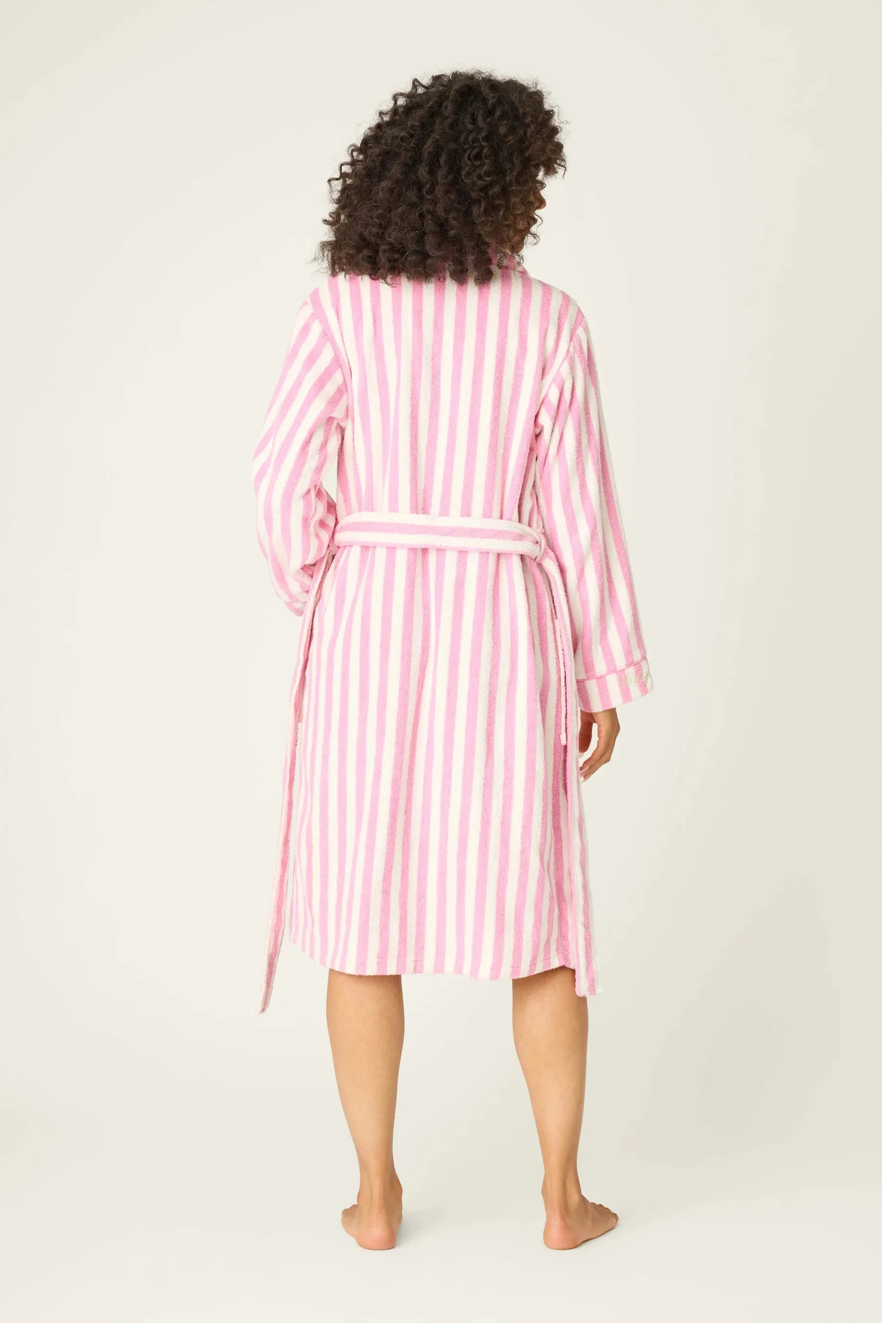PJ Salvage Playful Terry Robes - Bright Pink sold by Boutique with Grace product image thumbnail 4