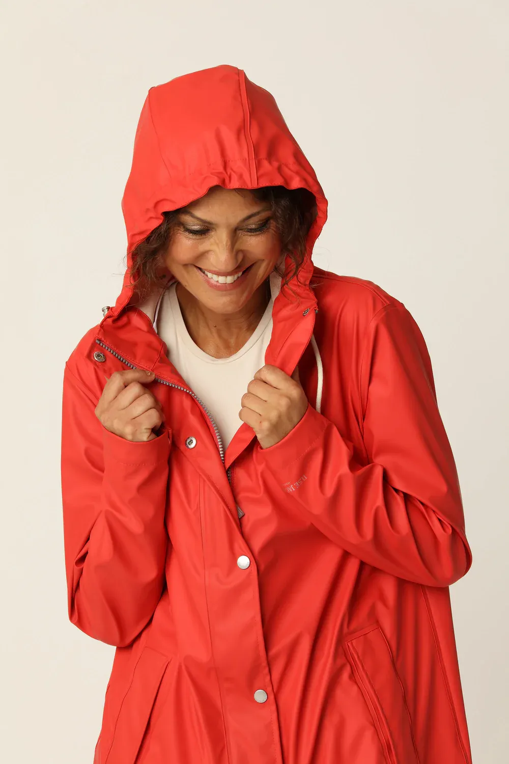 Ilse Jacobsen Rain Jacket - Baked Apple sold by Boutique with Grace