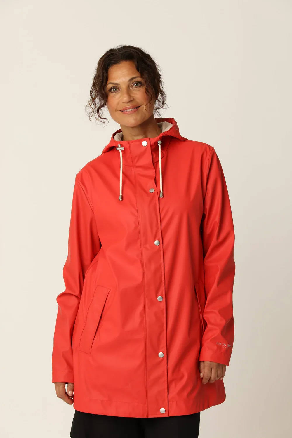 Ilse Jacobsen Rain Jacket - Baked Apple sold by Boutique with Grace product image thumbnail 3