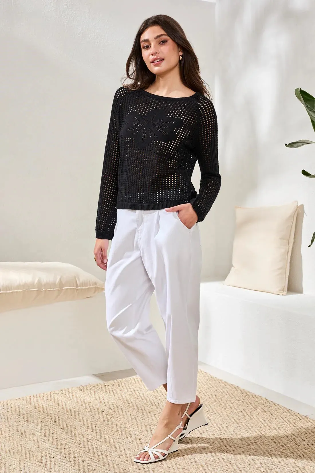 Tribal Kelly Sweater - Black sold by Boutique with Grace product image thumbnail 2