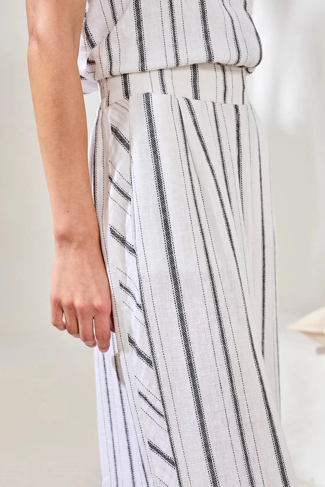 Tribal Cali Pant - White/Black sold by Boutique with Grace product image thumbnail 5