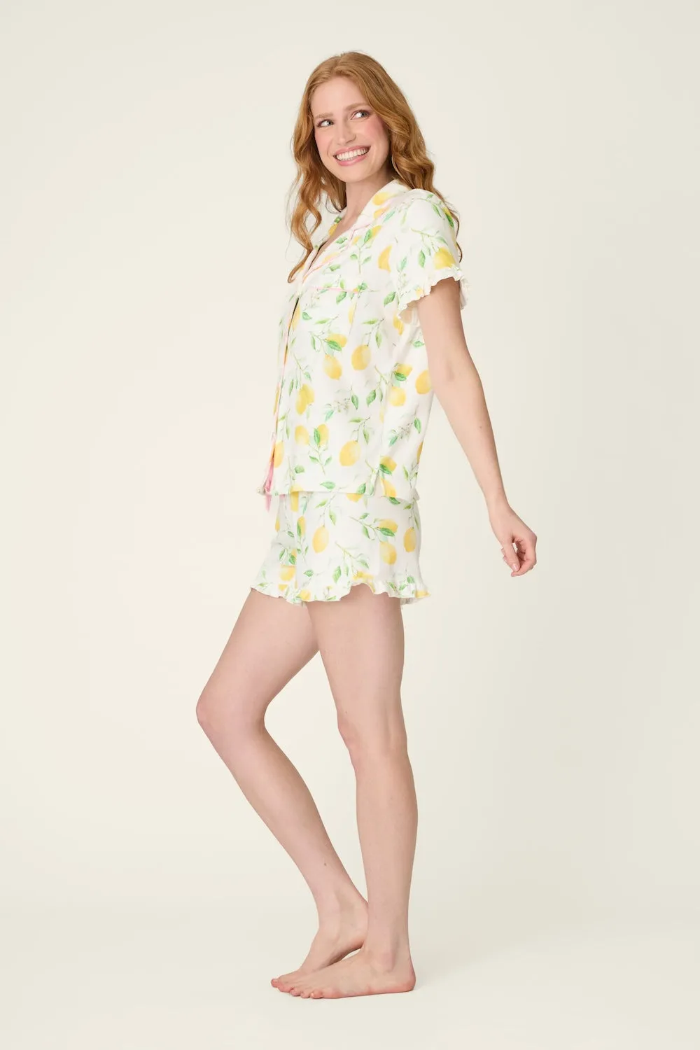 PJ Salvage La Dolce Spritz PJ Set - Ivory sold by Boutique with Grace product image thumbnail 5