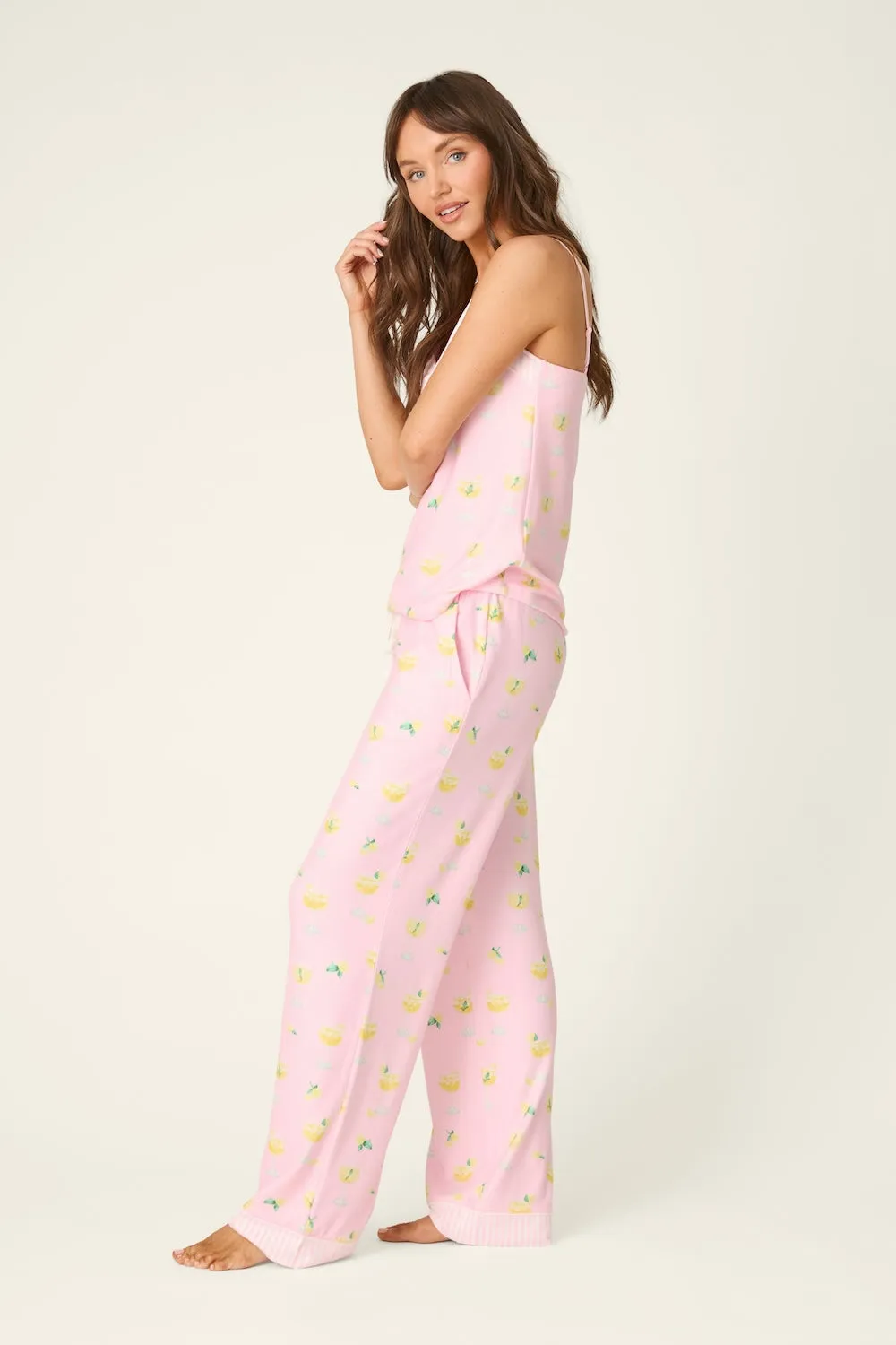 PJ Salvage La Dolce Spritz PJ Set - Pastel Pink sold by Boutique with Grace product image thumbnail 5
