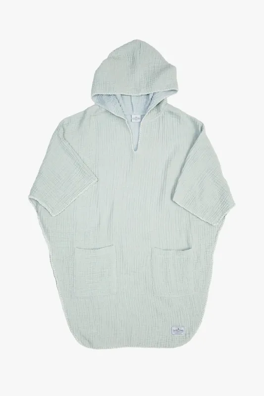 Tofino Towel Co. The Cocoon Poncho - Sage made by Tofino Towel Co
