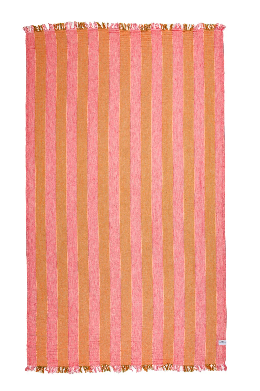 Tofino Towel Co. The Banks Gauze Muslin Towel - Pink Multi sold by Boutique with Grace
