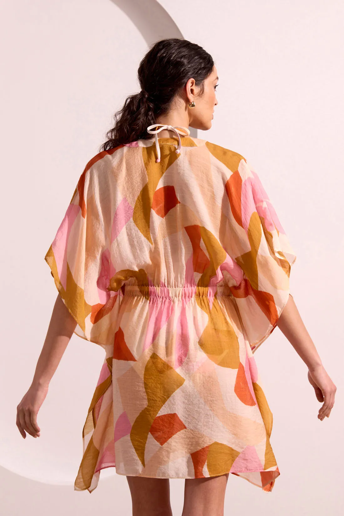 Tribal XIX Palms Caftan Cover Up - Boca Chica sold by Boutique with Grace product image thumbnail 3