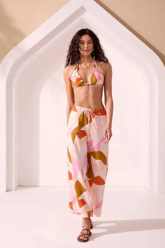 Tribal XIX Palms Wide Leg Pant - Boca Chica made by Tribal