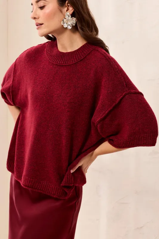 Tribal Lofty SS Sweater - Pinot made by Tribal