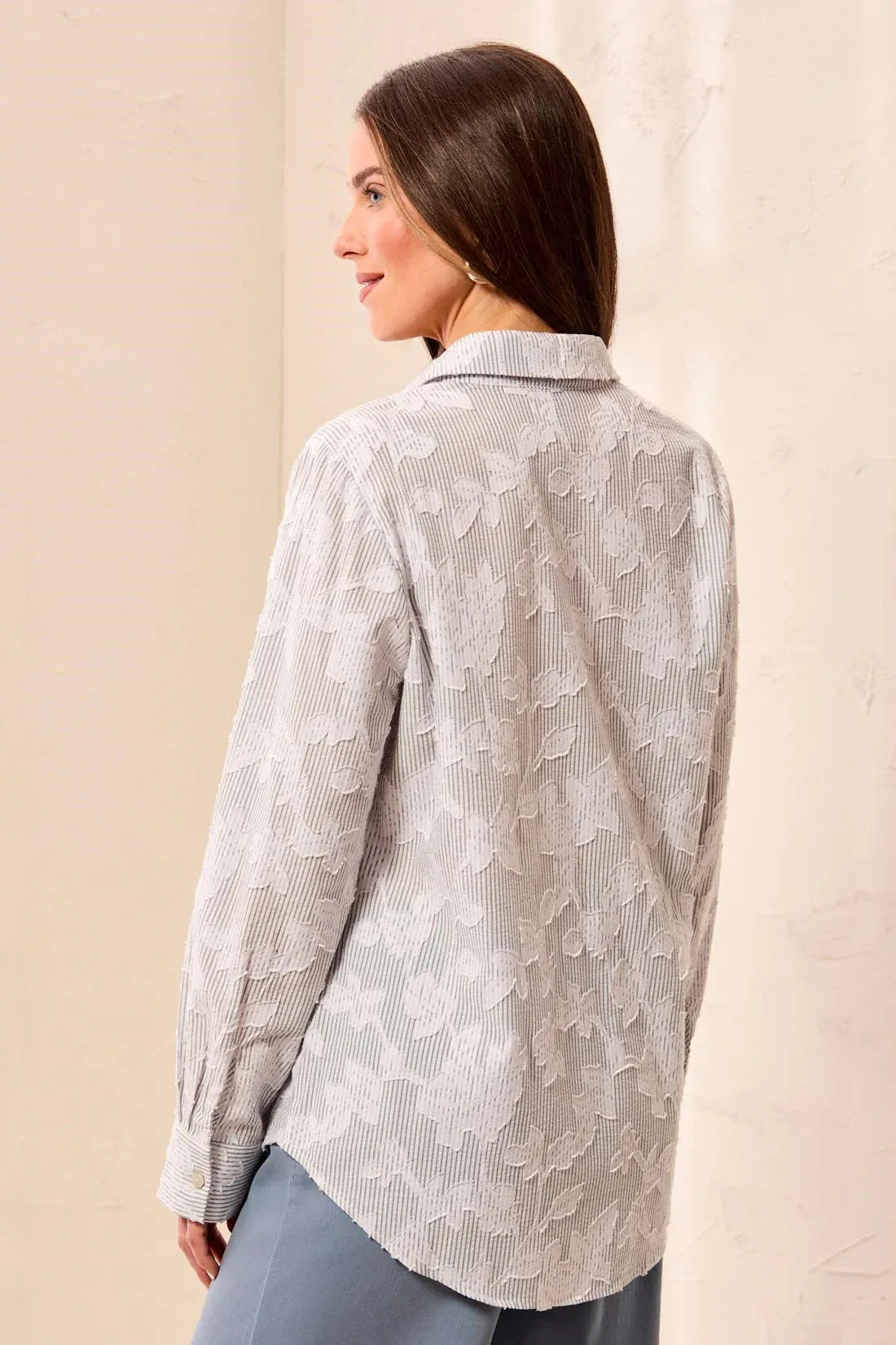 Tribal Ella Blouse - Blue Fog sold by Boutique with Grace product image thumbnail 4