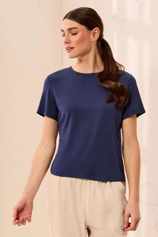 Tribal Easy Tee - Jet Blue made by Tribal