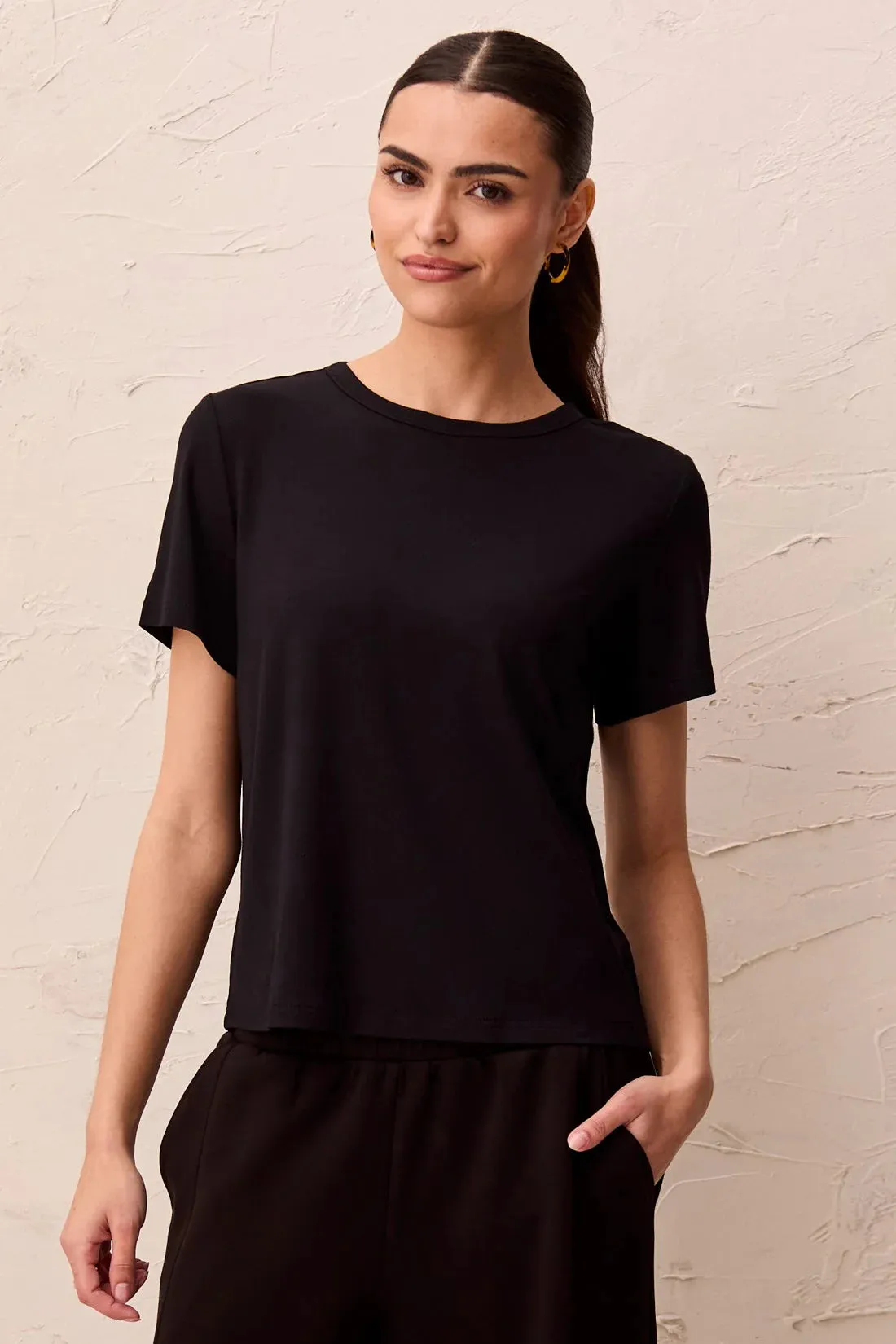 Tribal Easy Tee - Black sold by Boutique with Grace