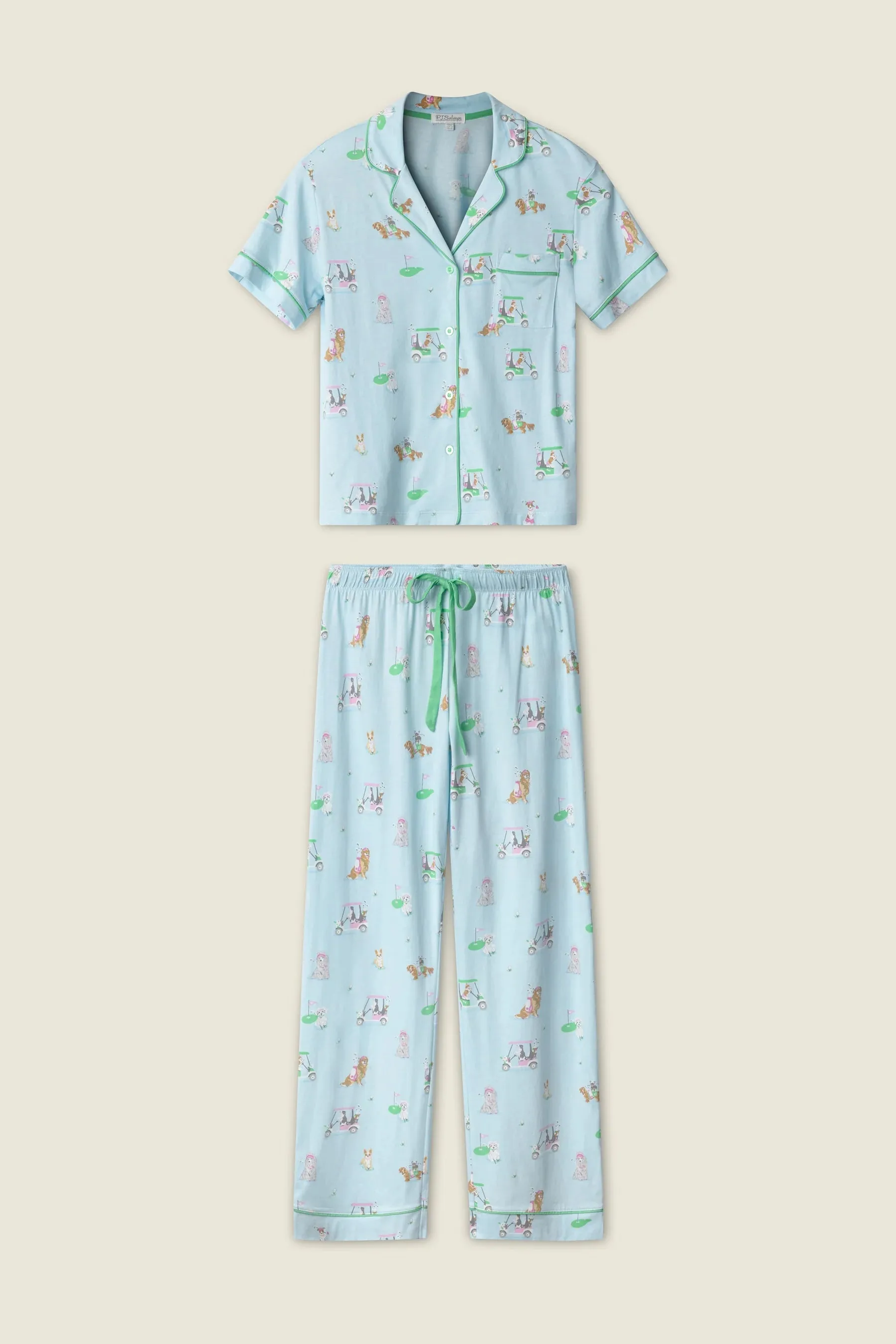 PJ Salvage Whimsy PJ Set - Light Blue sold by Boutique with Grace product image thumbnail 5