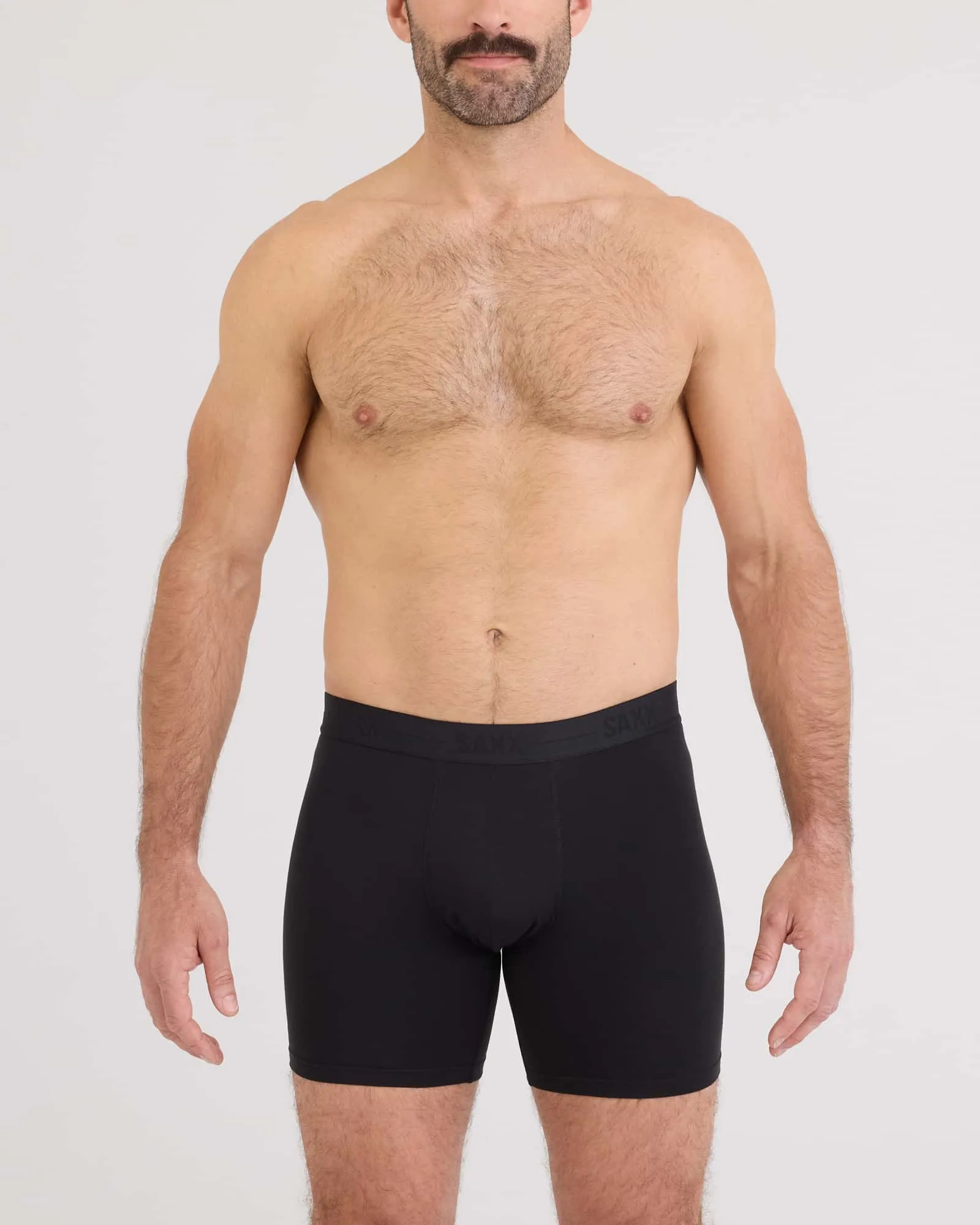 Saxx Smooth Luxe Micro Modal Boxer Brief - Black sold by Boutique with Grace product image thumbnail 2