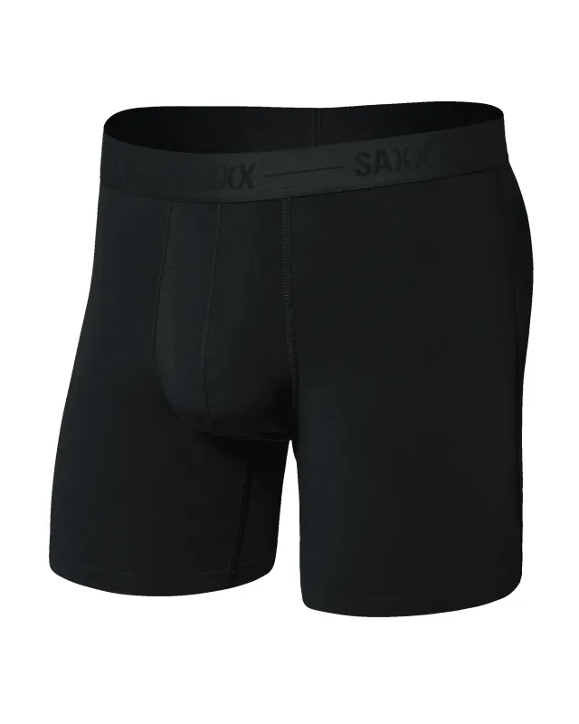 Saxx Smooth Luxe Micro Modal Boxer Brief - Black made by SAXX