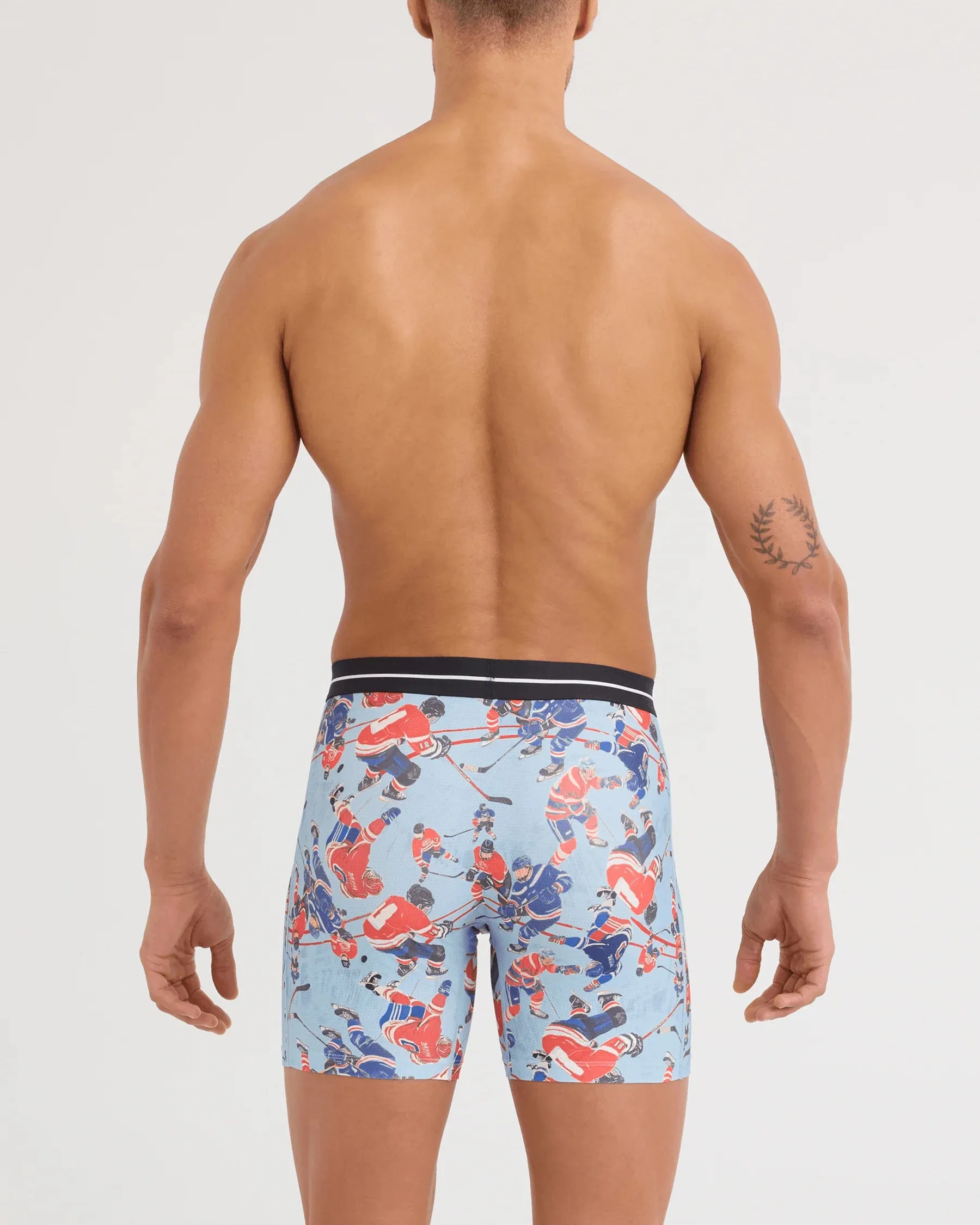 Saxx Volt Breathable Mesh Boxer Brief - Hockey Brawl sold by Boutique with Grace product image thumbnail 3
