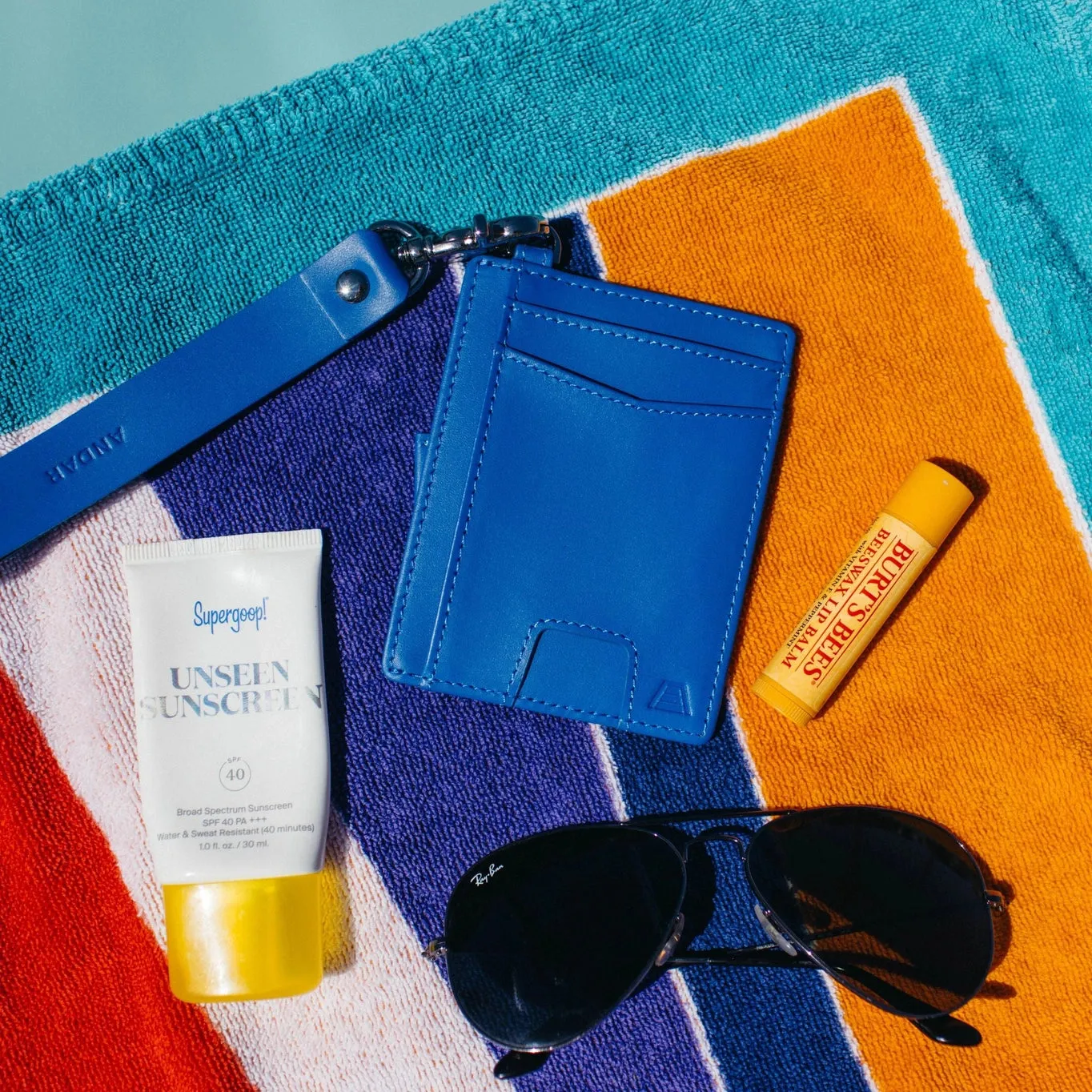 Andar Denner Wallet - Cobalt sold by Boutique with Grace