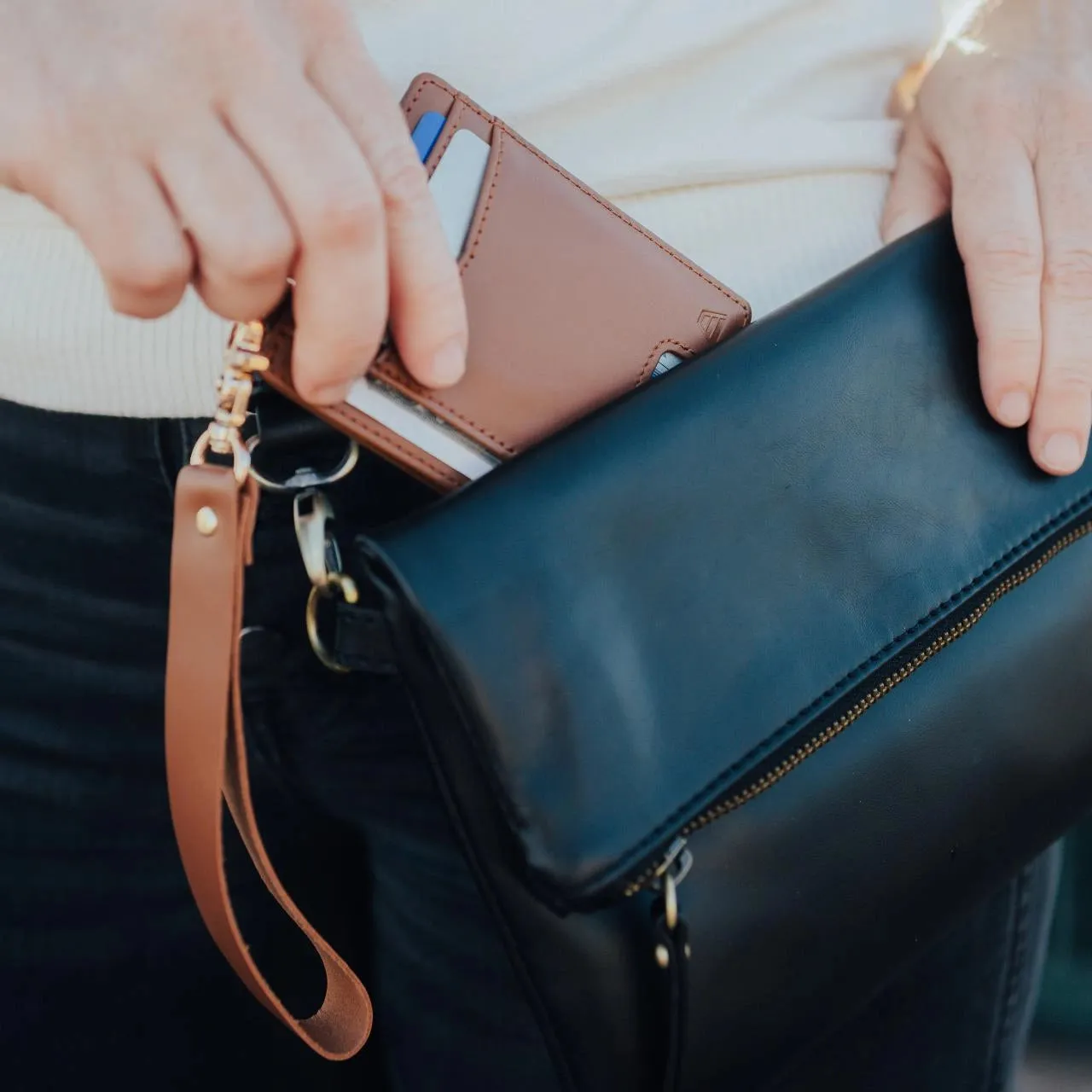 Andar Denner Wallet - Cognac Tan sold by Boutique with Grace product image thumbnail 4