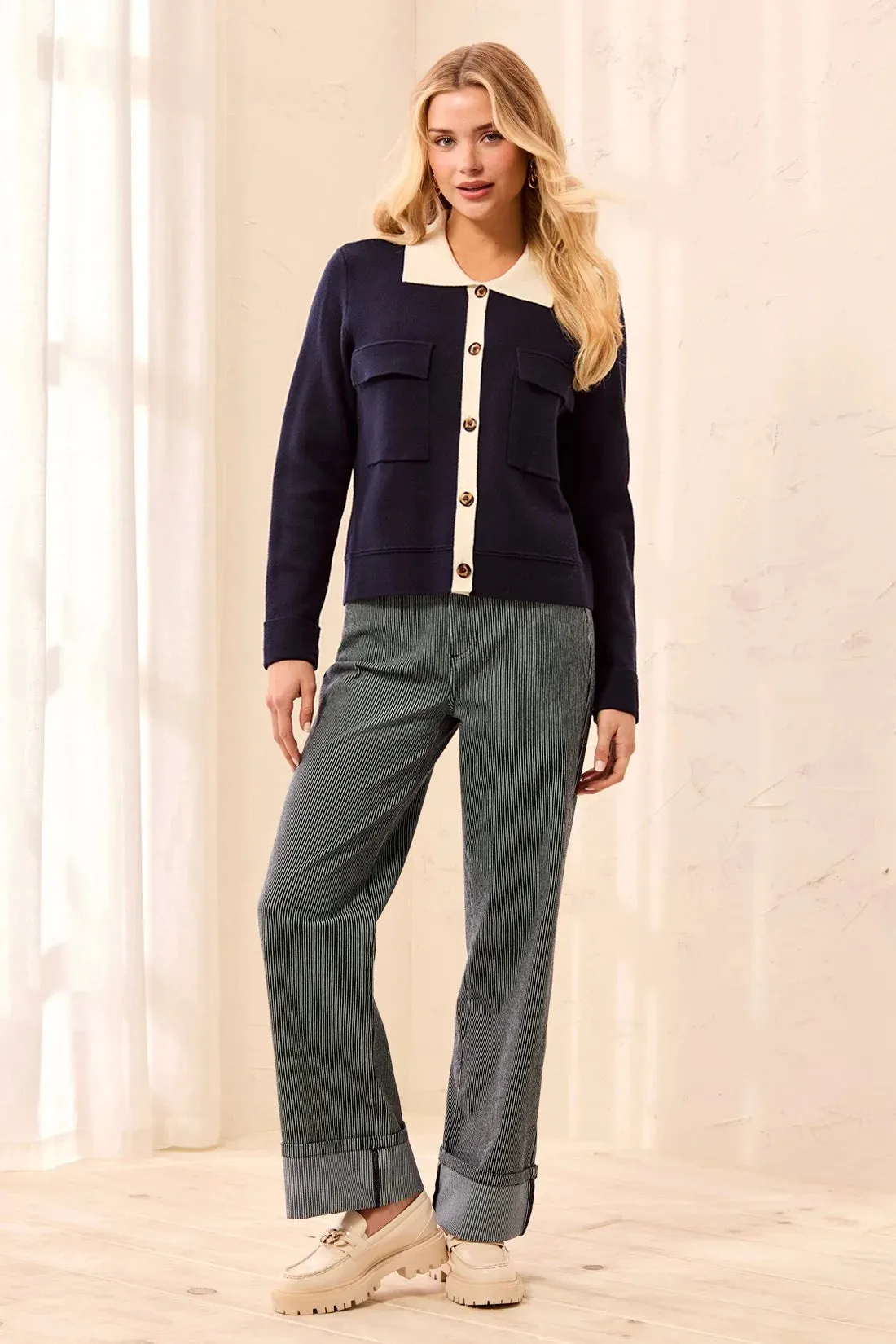 Tribal Zara Cardi - Sapphire sold by Boutique with Grace