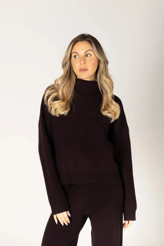 Lyla & Luxe Evolet Pullover - Acai made by Lyla + Luxe