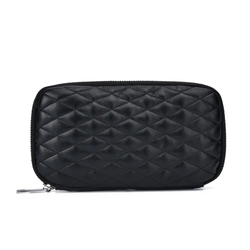 co-lab Voli Quilted Wallet - Black made by Co-Lab