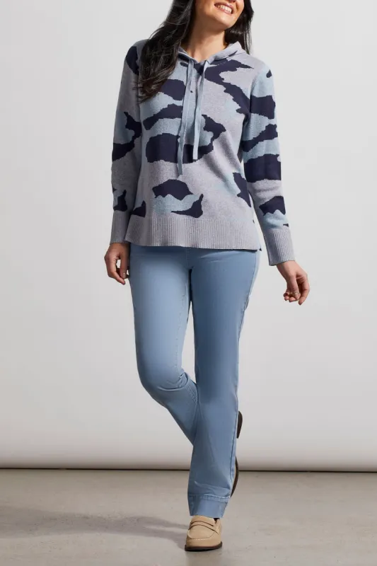 Tribal Pull-On 5 Pocket Pant - Bluestone sold by Boutique with Grace