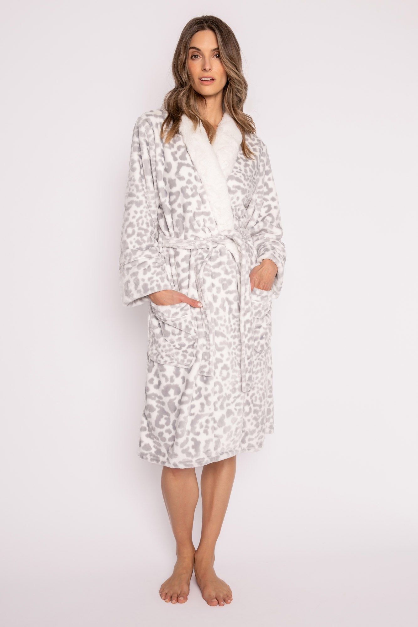 PJ Salvage Luxe Plush Robe - Ivory sold by Boutique with Grace product image thumbnail 2