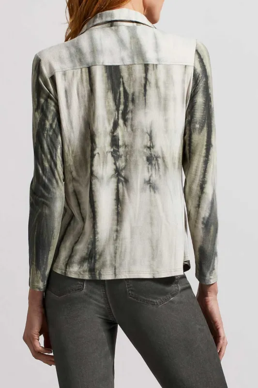 Tribal Button Down Knit Shirt - Dark Cedar sold by Boutique with Grace