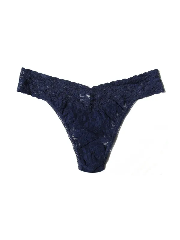 Hanky Panky Original Rise Thong - Navy sold by Boutique with Grace