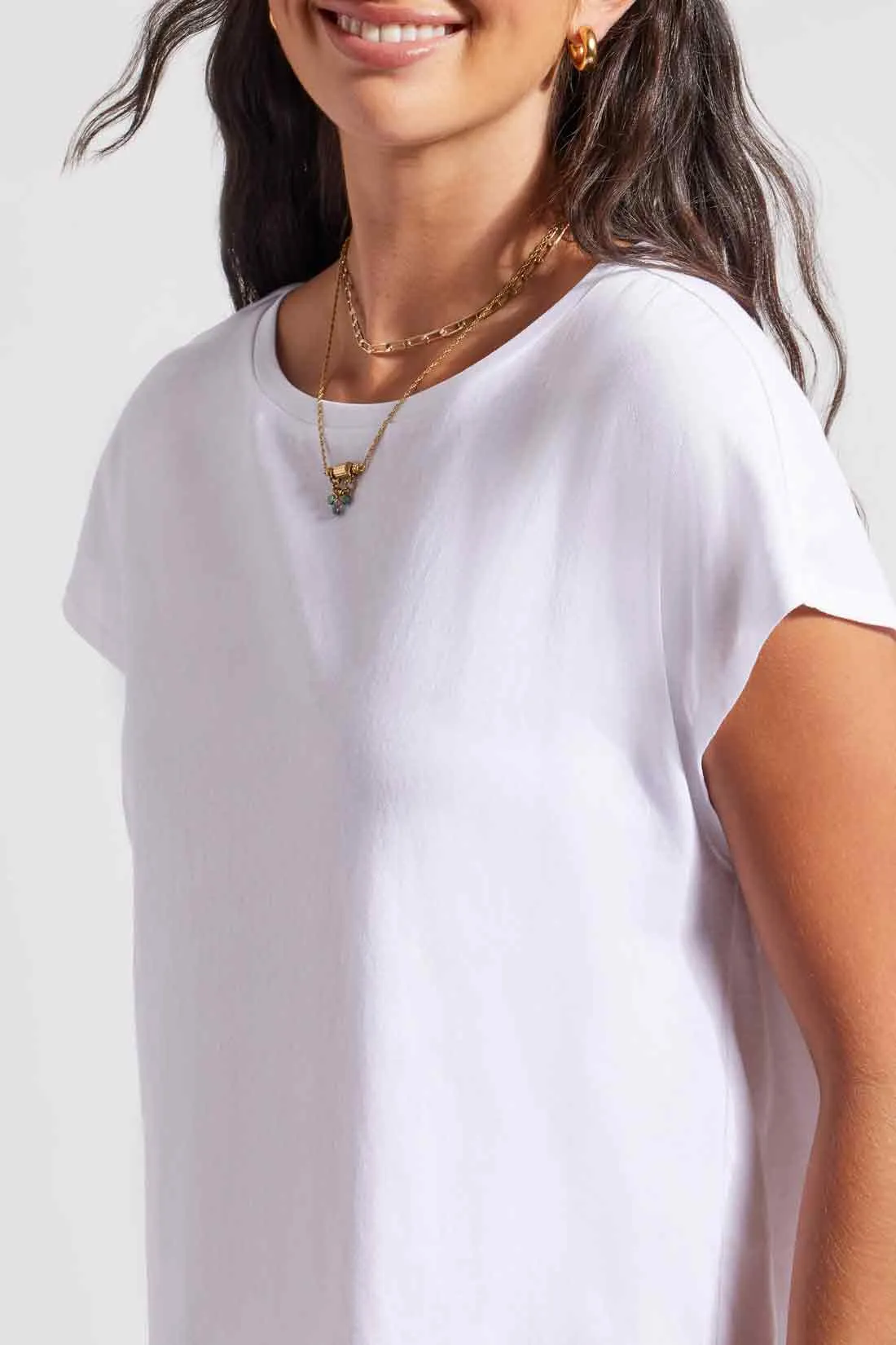 Tribal Cameron Cap Sleeve Top - White sold by Boutique with Grace product image thumbnail 2