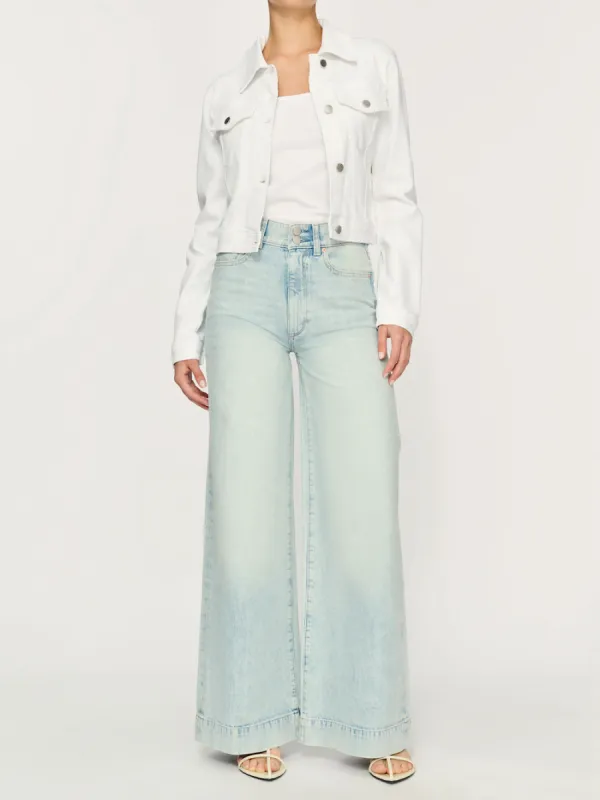 DL1961 Vika Jacket - White sold by Boutique with Grace