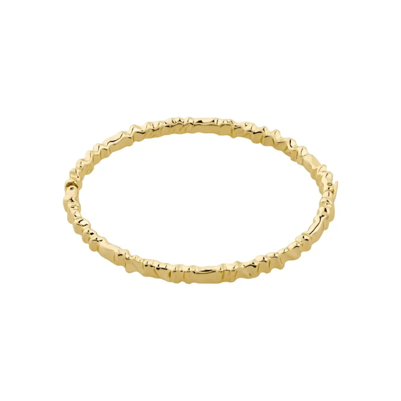 Pilgrim Kindness Wavy Bangle - Gold sold by Boutique with Grace