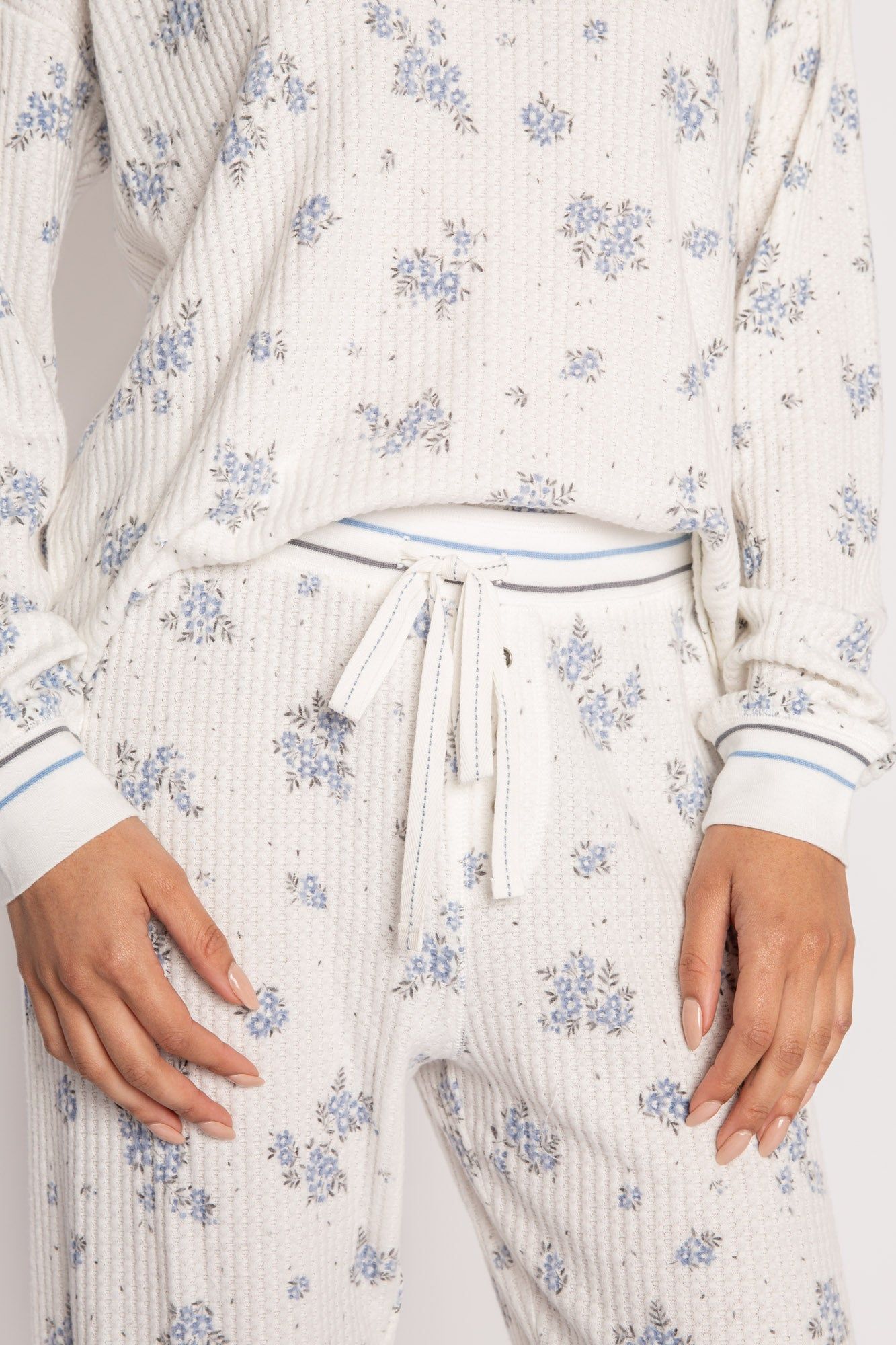 PJ Salvage Ski Jammie Classics - Ivory Floral sold by Boutique with Grace product image thumbnail 5