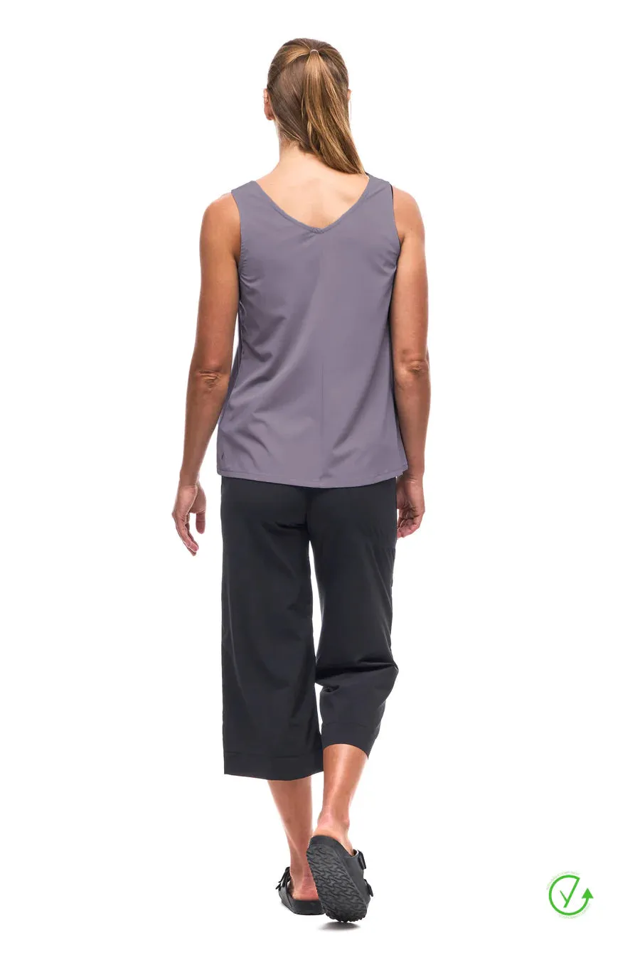 Indyeva Halka Sleeveless Shirt - Fig sold by Boutique with Grace product image thumbnail 3
