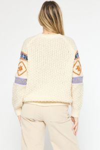 Entro Nordic Knit - Ivory sold by Boutique with Grace