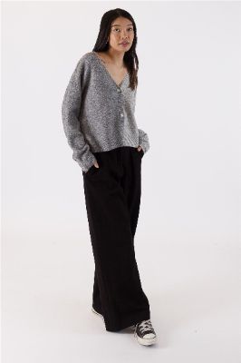 Lyla & Luxe Jemma Cardi - Light/Dark Grey sold by Boutique with Grace