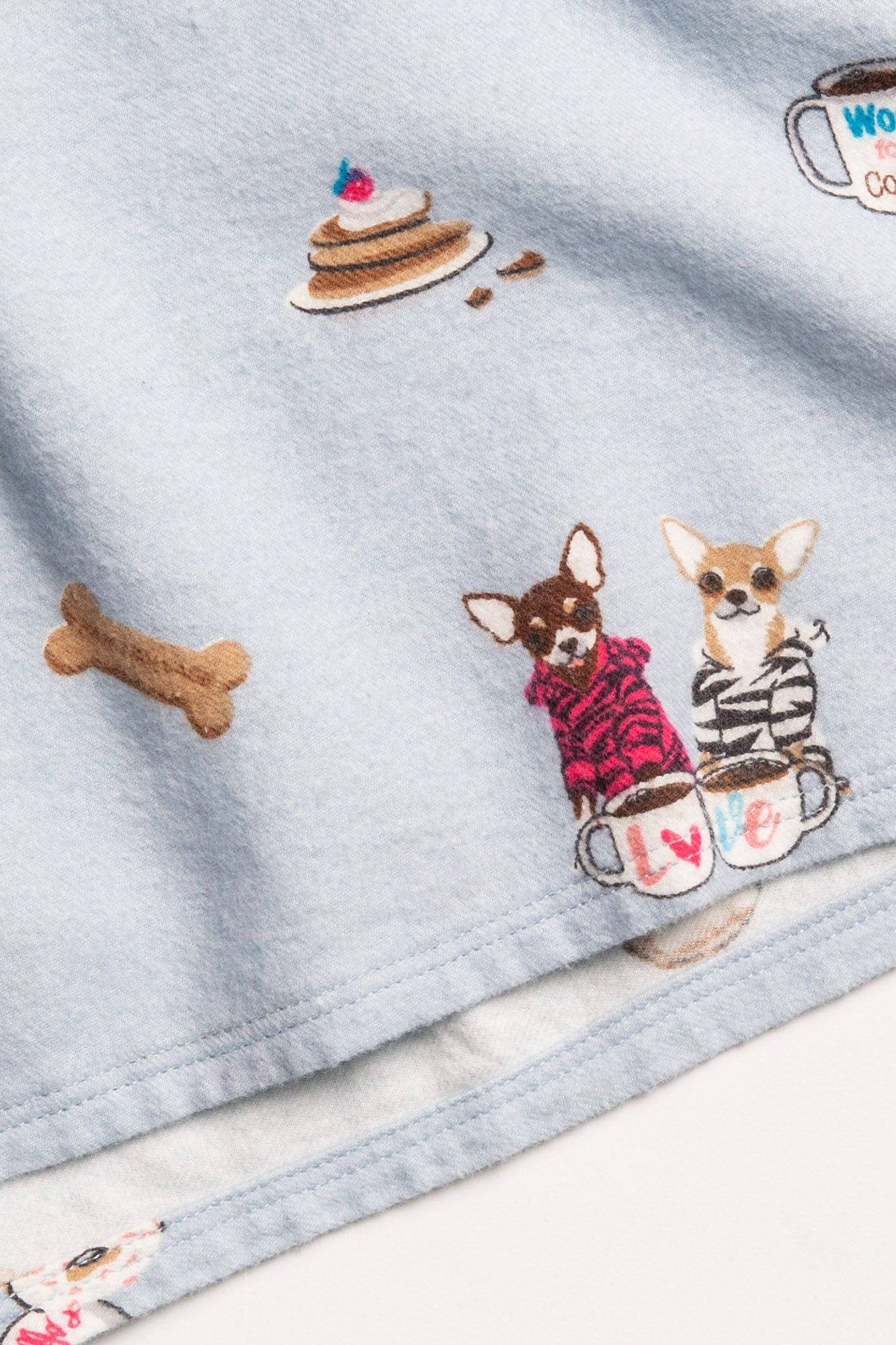 PJ Salvage Flannels - Sky Blue sold by Boutique with Grace product image thumbnail 7