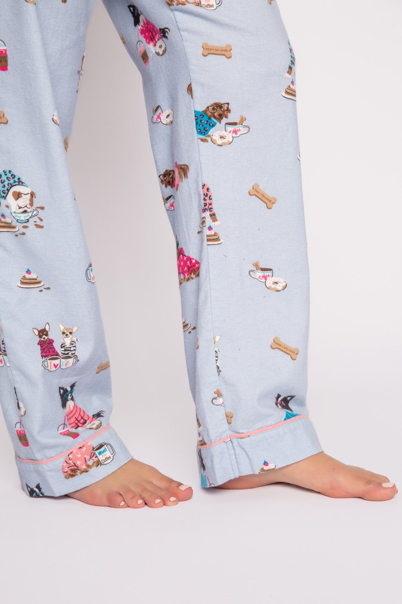 PJ Salvage Flannels - Sky Blue sold by Boutique with Grace product image thumbnail 6