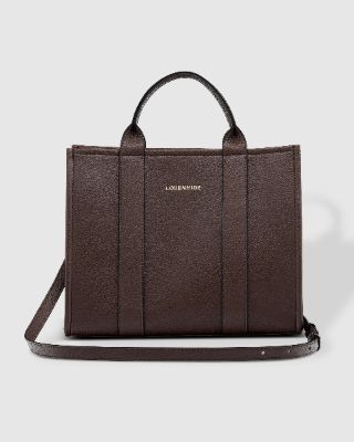 Louenhide Manhattan Tote Bag - Chocolate sold by Boutique with Grace