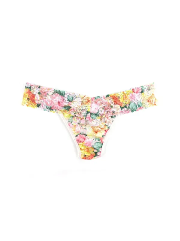 Hanky Panky Kew Gardens Low Thong made by Boutique with Grace