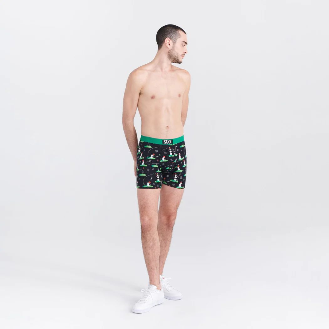 Saxx Ultra Boxer Brief - 18 Ho Ho Holes - Black sold by Boutique with Grace product image thumbnail 4