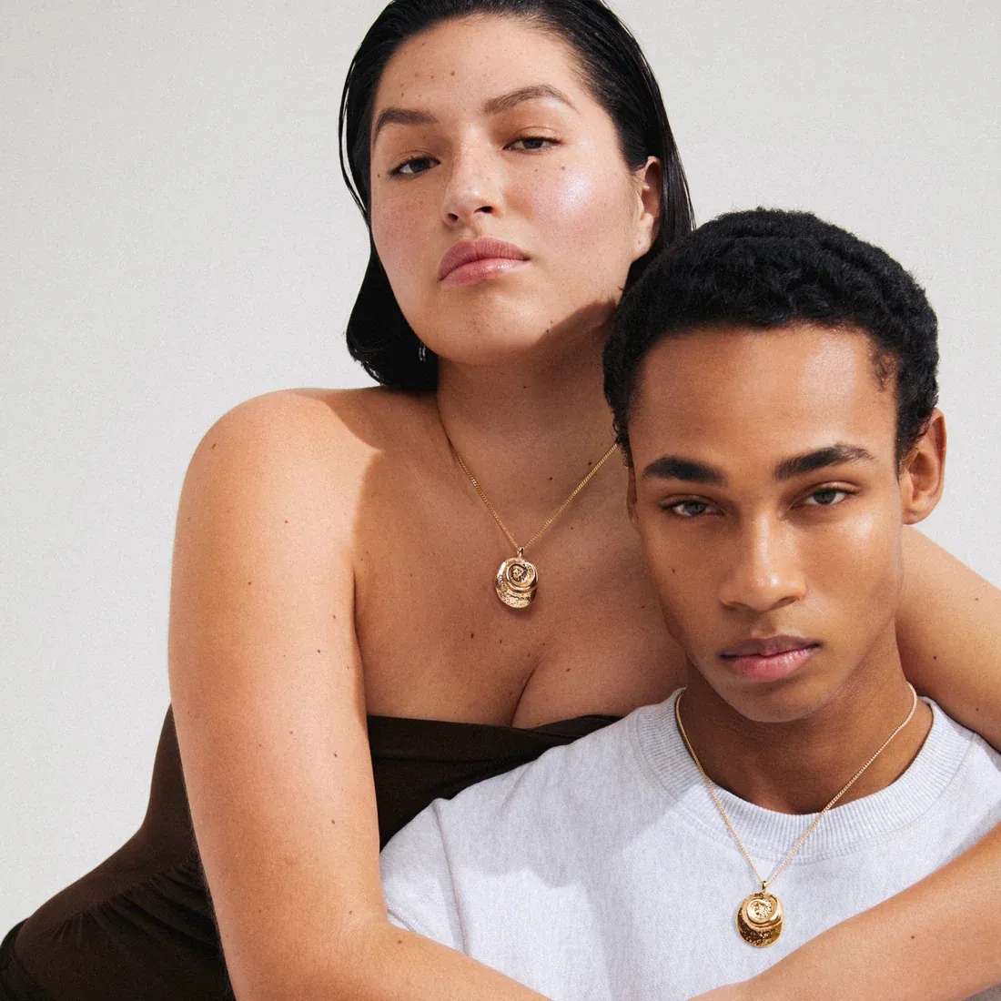 Pilgrim Sea Recycled Necklace - Gold sold by Boutique with Grace product image thumbnail 2