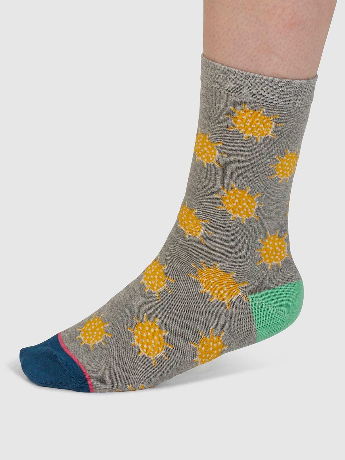 Thought Orianne Weather Socks - Mid Grey Marle sold by Boutique with Grace