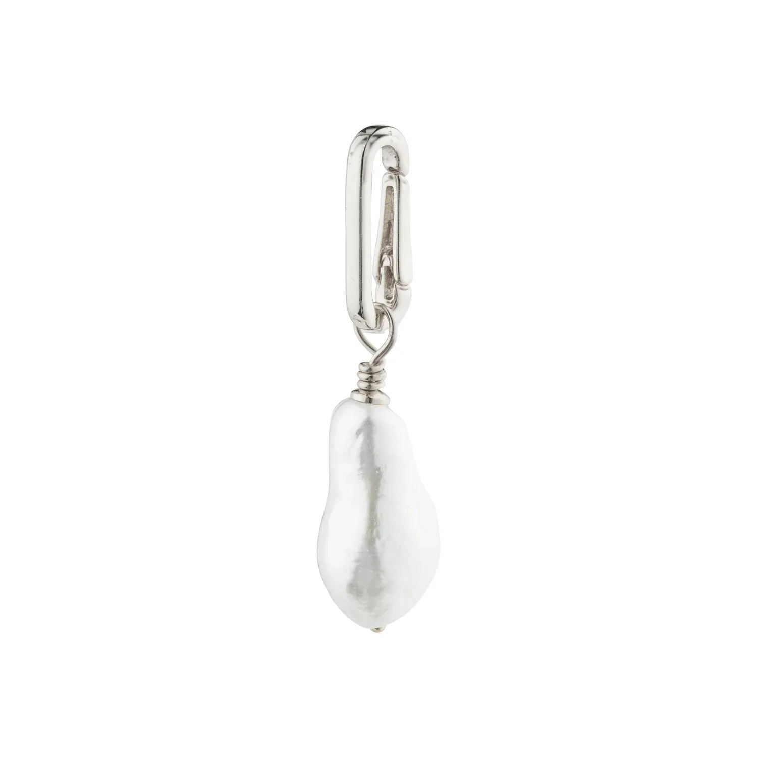 Pilgrim Charm Freshwater Pearl Pendant - Silver sold by Boutique with Grace