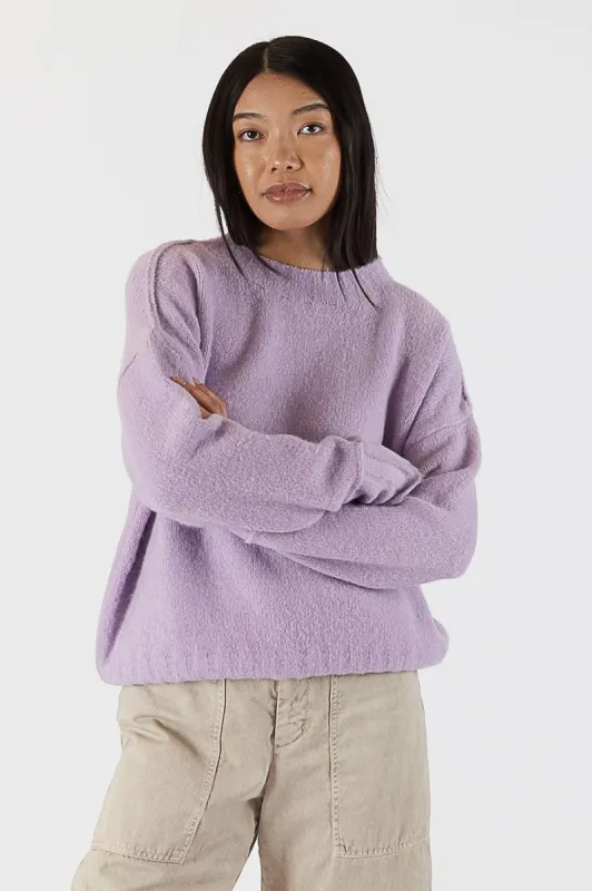 Lyla & Luxe Tanya Crewneck - Lilac sold by Boutique with Grace