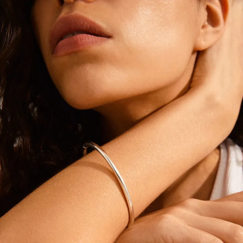 Pilgrim Sophia Bangle - Silver sold by Boutique with Grace